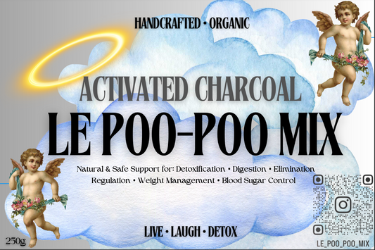 Le Poo-Poo Mix Activated Charcoal 250g